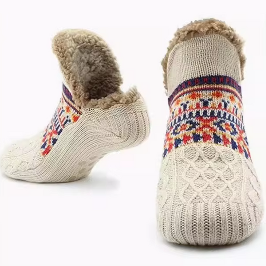 Warm Socks In Fluffy Fleece For Home Use Extra Warm And