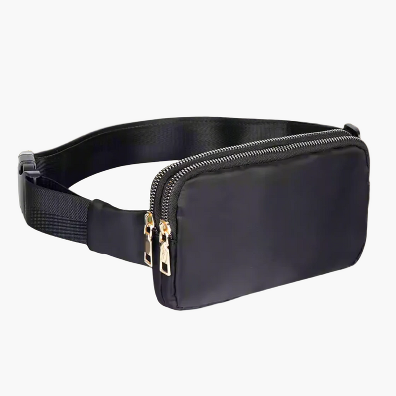 Black Waist Bag Festival Bag 2025 Trendy Waist Bags for Women