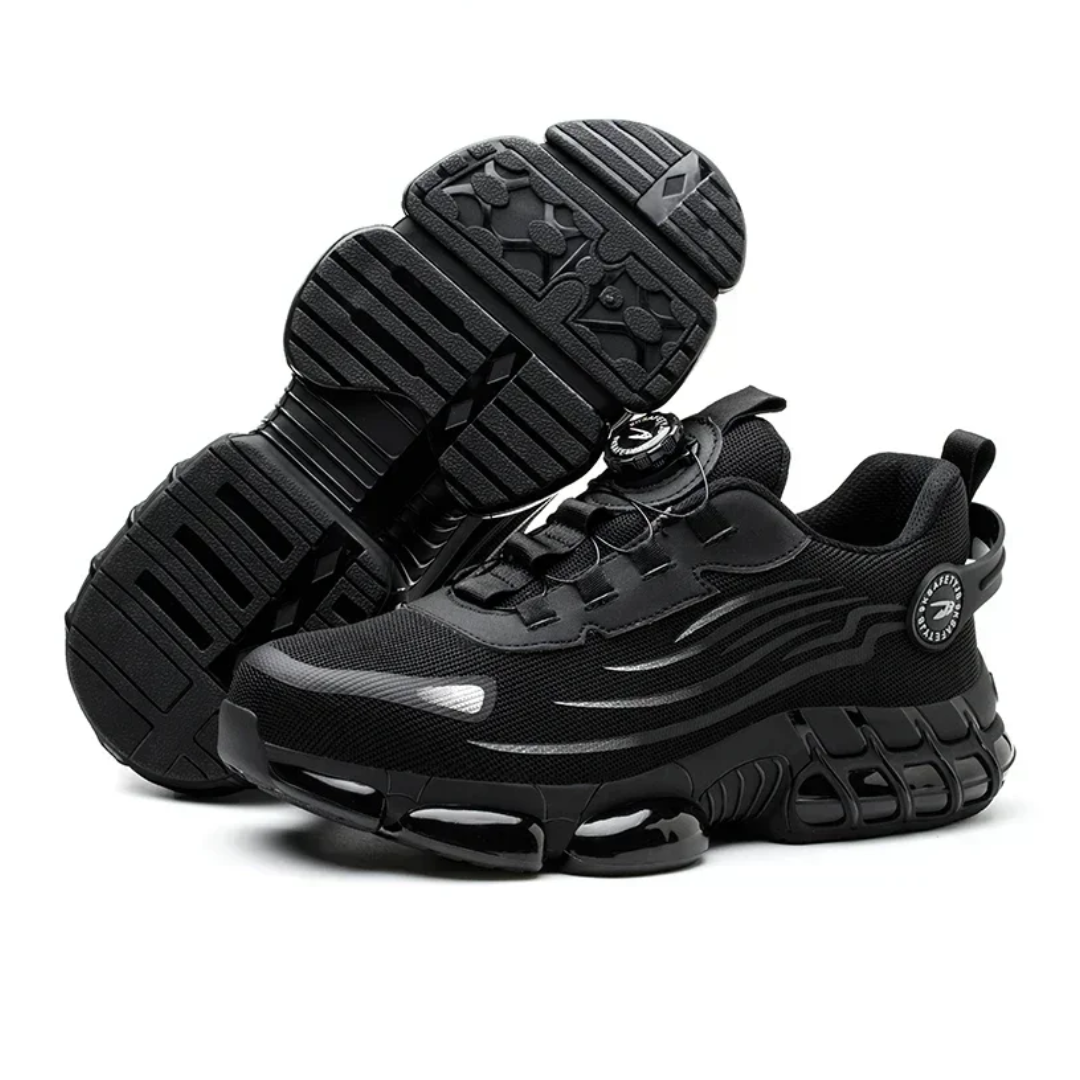Men’s S3 Steel Toe Work Shoes with Shock Protection
