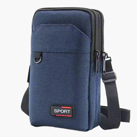Runguard Pro Blue Waterproof Waist Bag for Outdoors