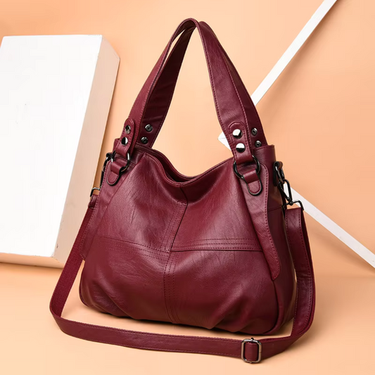 Elegant Leather Handbag For Ladies Luxurious And Durable