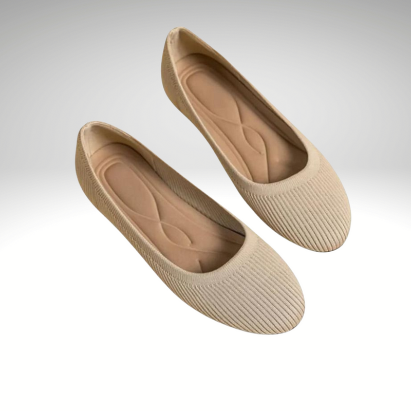 ComfortStep Women’s Black Ballerina Flats for Everyday Comfort