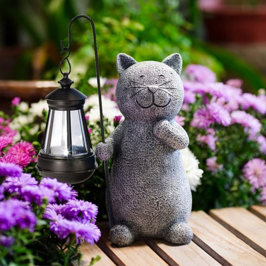 Cat Lamp Sweet Sunlight For The Garden