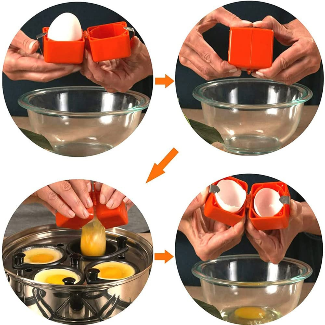 Easyegg Convenient Egg Opener for Home Kitchen