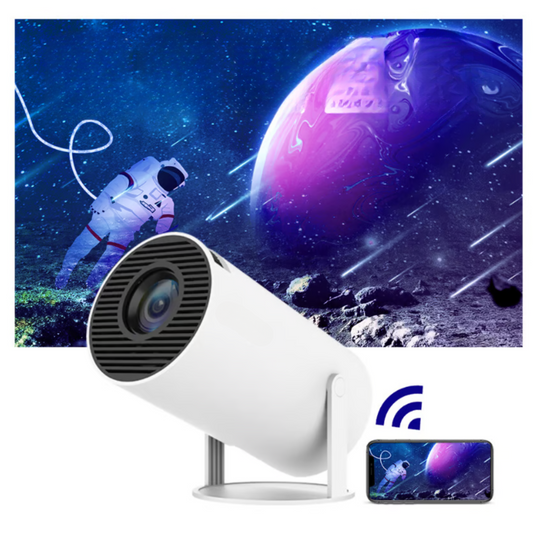 Cinemapro Mini Projector for Home Theater, 4K Ultra-HD Quality