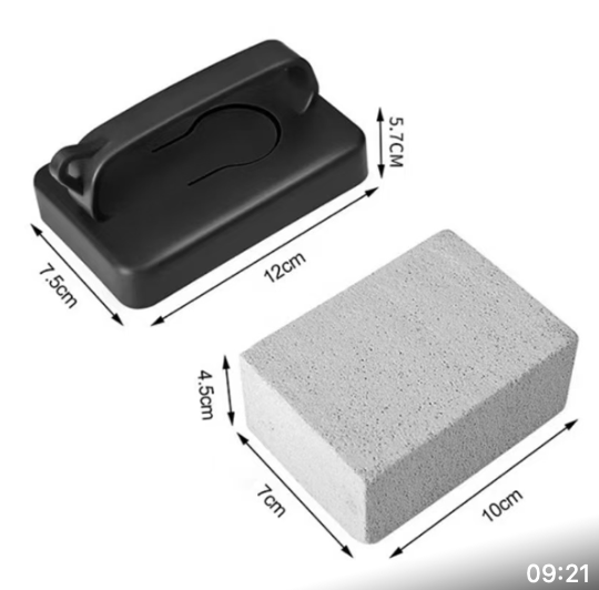 Barbecue Glow Stone - Chemical-Free Grill Cleaning Solution