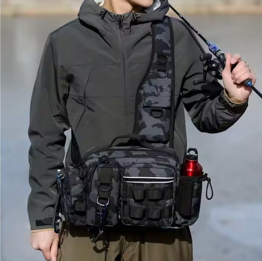 Waterproof Fish Bag with Shoulder Strap and Hip Belt