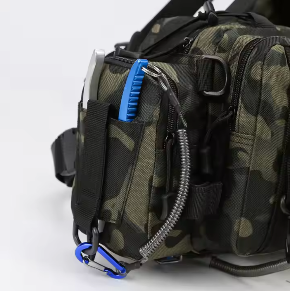 Waterproof Fish Bag with Shoulder Strap and Hip Belt