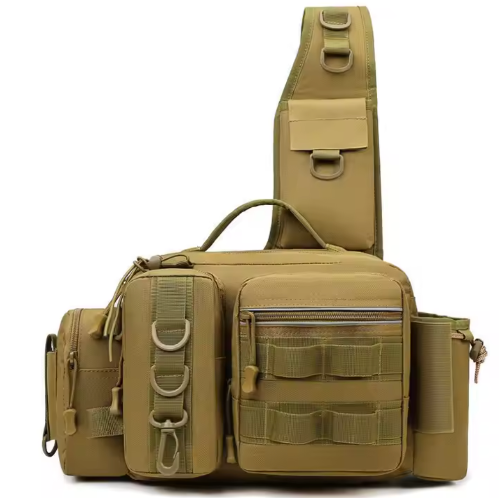Waterproof Fish Bag with Shoulder Strap and Hip Belt
