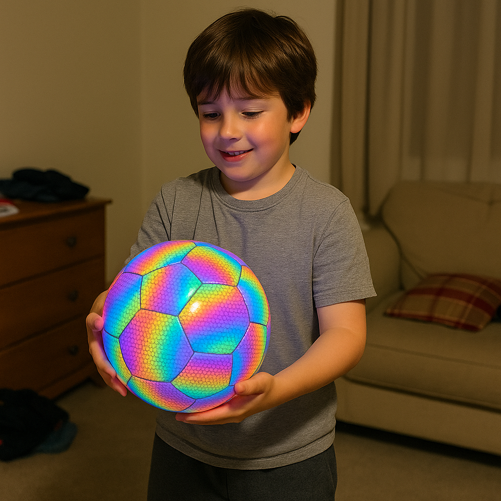Glowkick LED Light Football for Night Games
