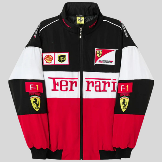 Vintage Ferrari Racing Jacket for Men and Women
