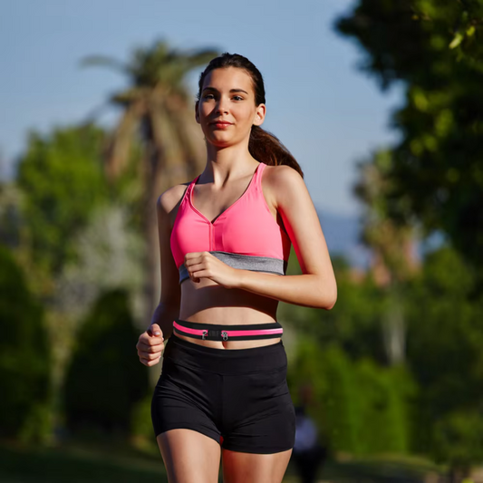 Flexirun Waist Belt, Easy, Safe, and Flexible for Active Lifestyle