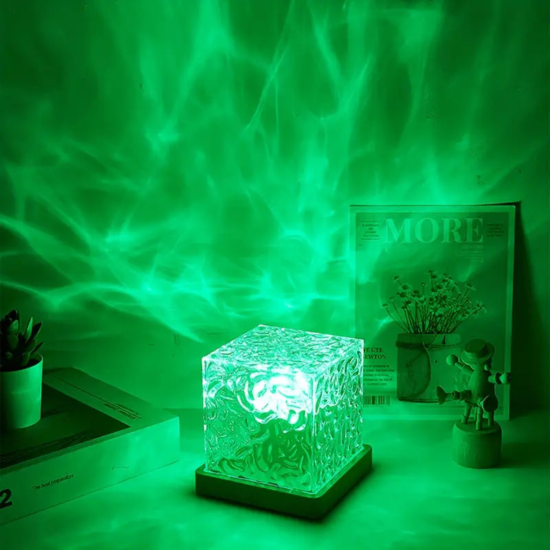 Oceanglow LED Lighting – Fire & Ocean Wave Projection with Remote
