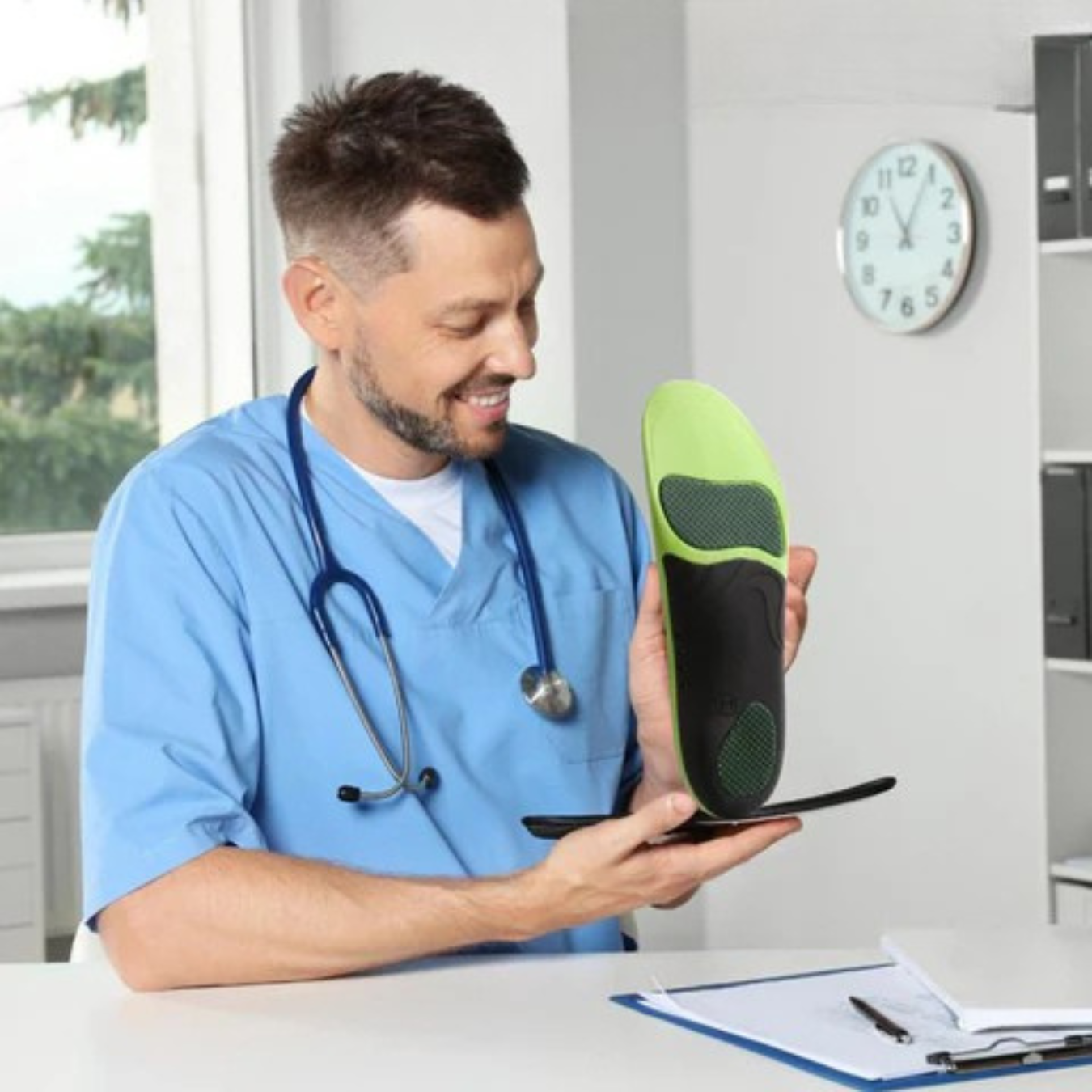 Orthopedic Insole Soles Fits Sneakers Work Shoes Boots