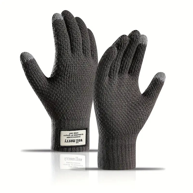 Cashmere Touchscreen Gloves - Warm, Soft & Device-Compatible