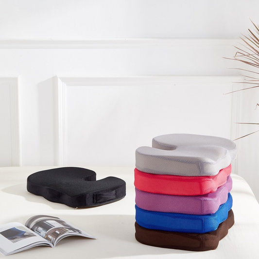 Zikopro Ergonomic Back Support Pillow – Memory Foam for Comfort