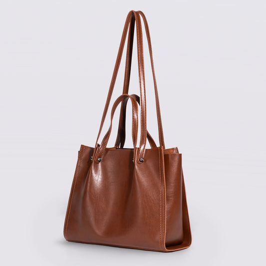 Citytote Brown Womens Bag Stylish Shoulder Strap