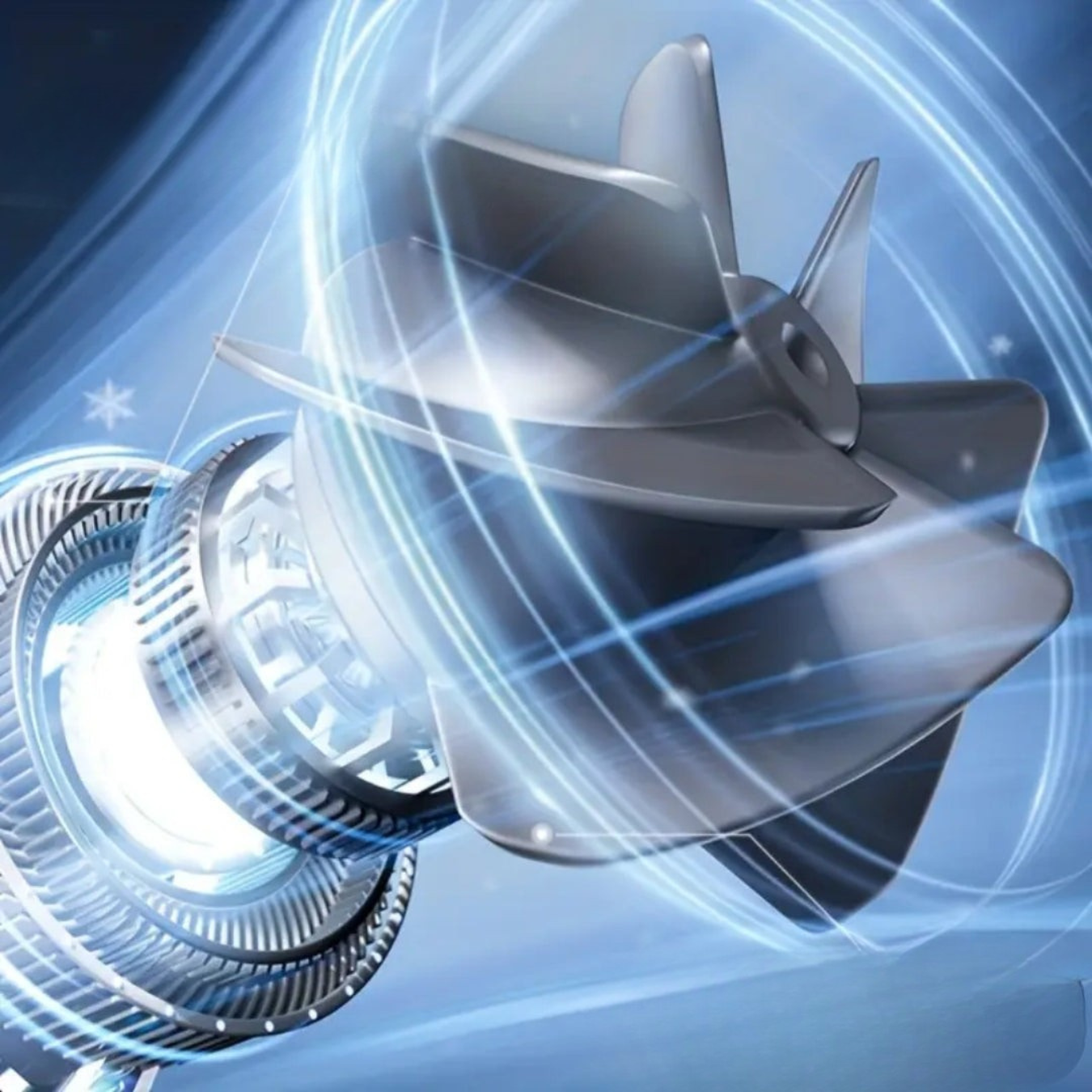 Coolir Mini Portable Powerful Desk Fan