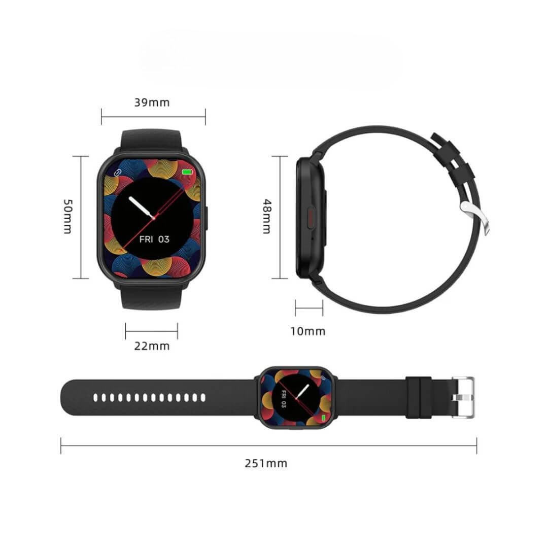 Pulseview Smartwatch Bluetooth 50 Mens Watch Womens Clock