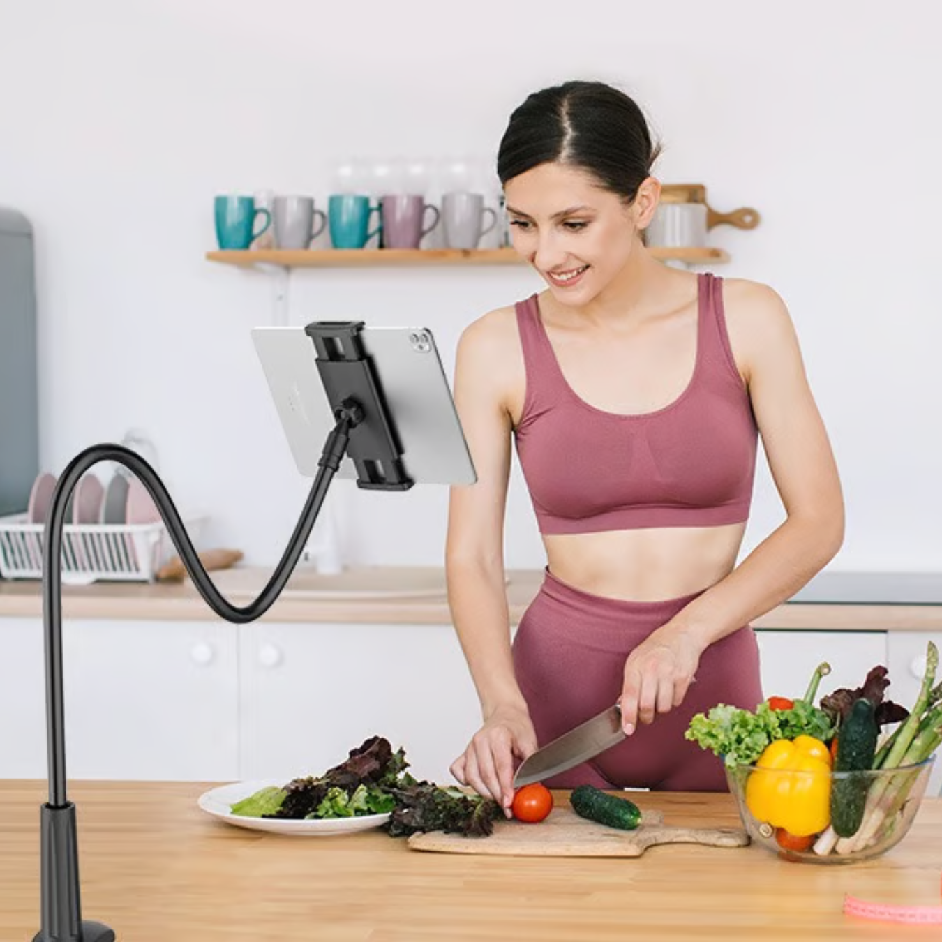 Smartdesk Rotatable Adjustable Holder for Tablet Phone