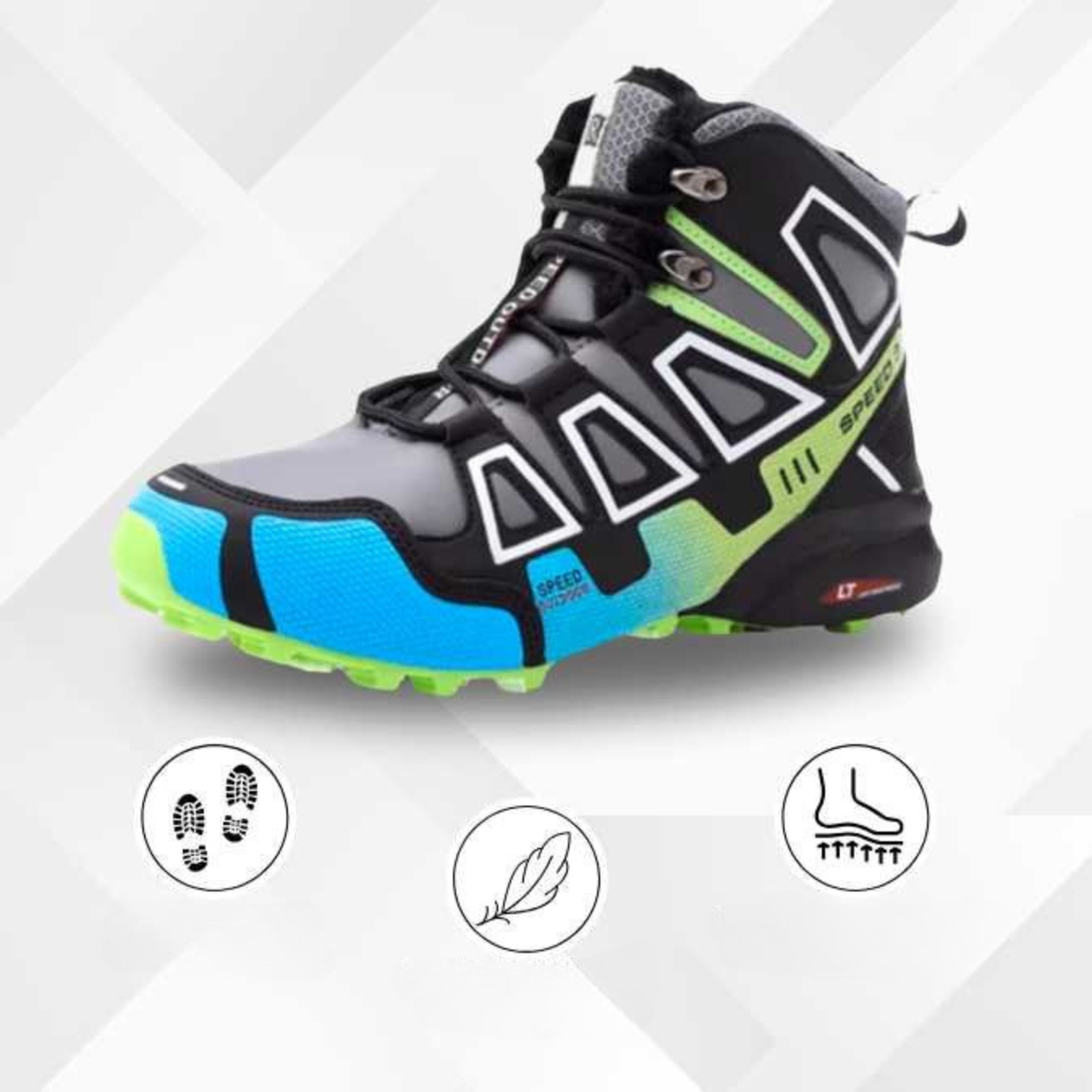 Wandervital Orthopedic Outdoor Hiking Shoes for Men
