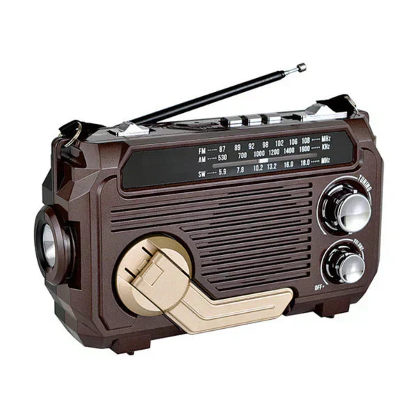 Emergency Radio with Lighting - Reliable Energy Source for Crisis