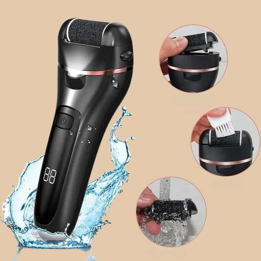 Summy Electric Foot File for Gentle Home Pedicure Care