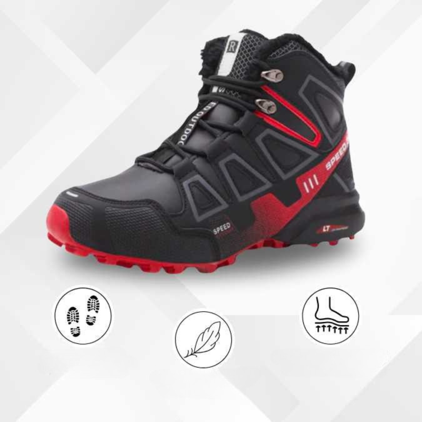 Wandervital Orthopedic Outdoor Hiking Shoes for Men