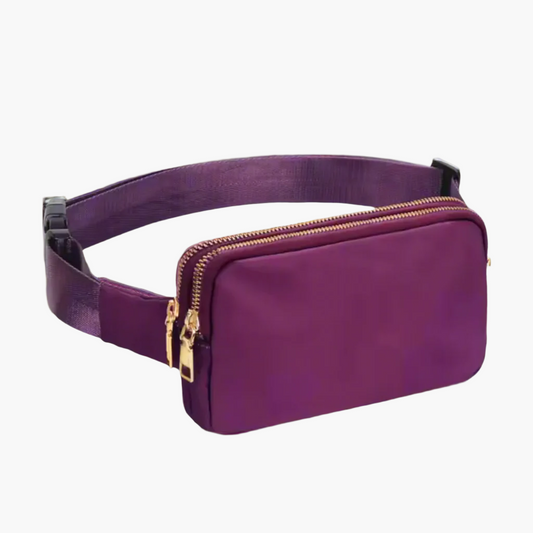 Purple Waist Bag Festival Bag 2025 Trendy Waist Bags for Women