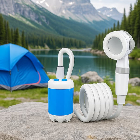 Portable Outdoor Camping Shower with Comfort