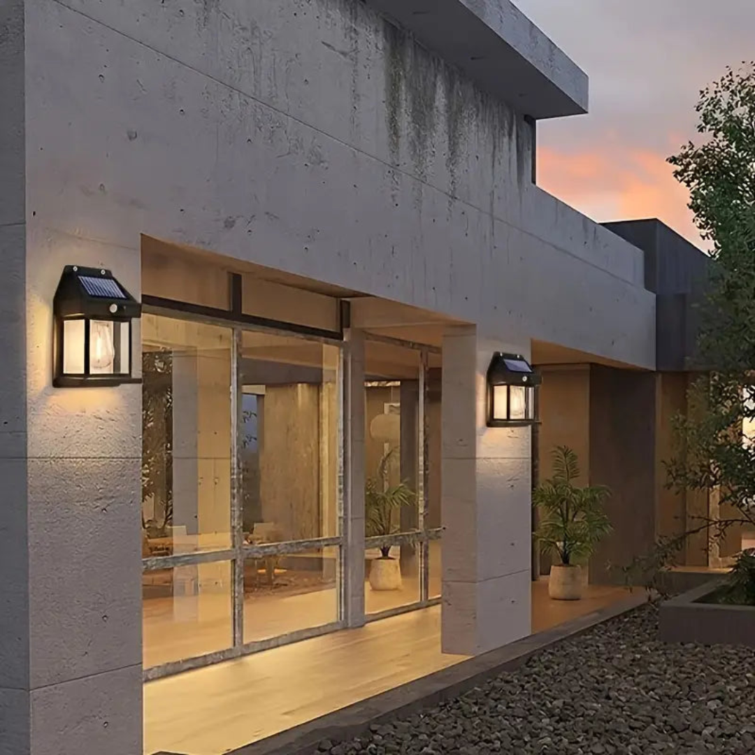 Elegant Solar Lamp For Outdoor Use Weather Resistant And