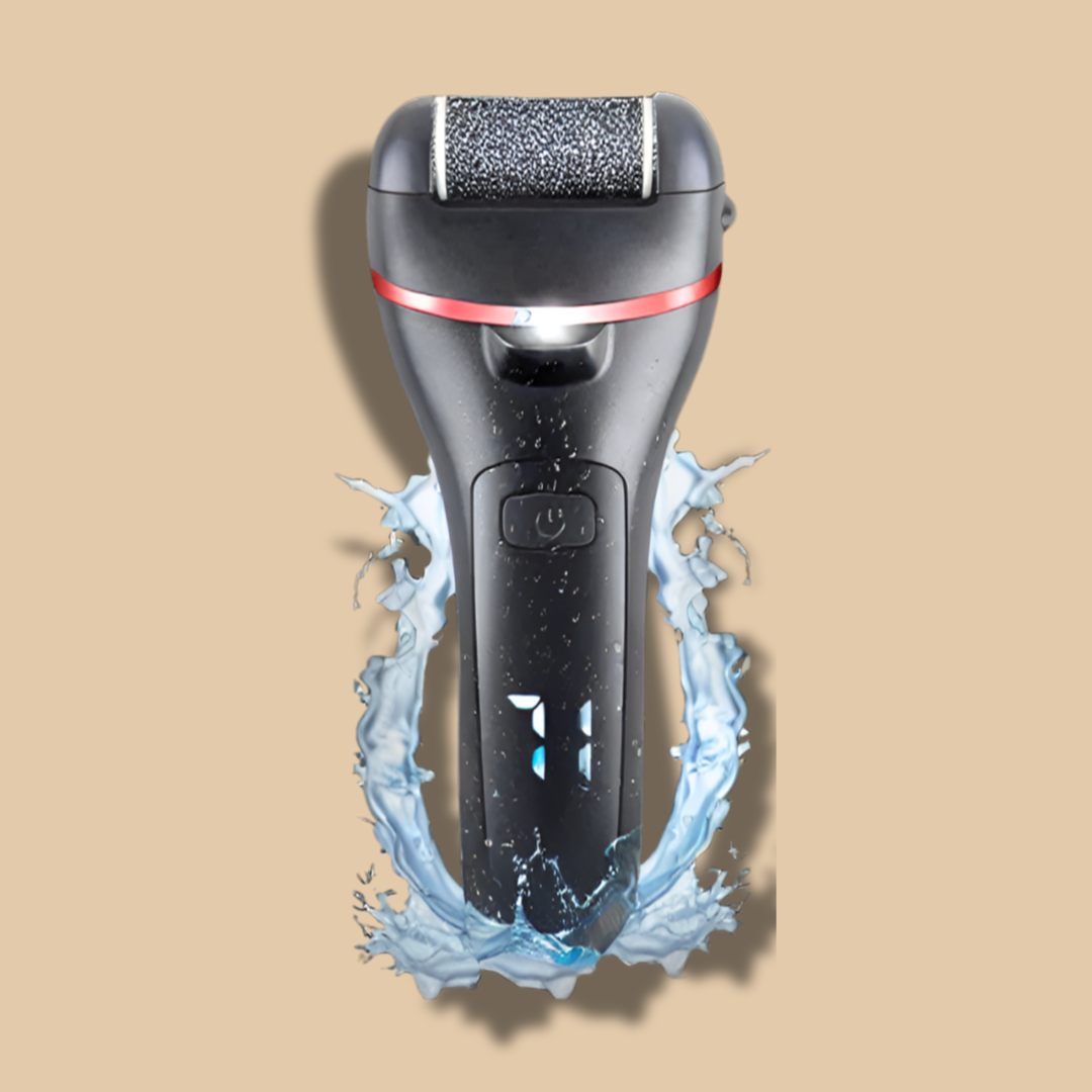 Summy Electric Foot File for Gentle Home Pedicure Care