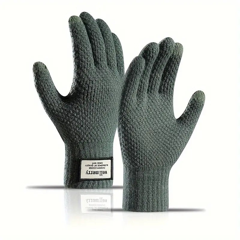 Cashmere Touchscreen Gloves - Warm, Soft & Device-Compatible