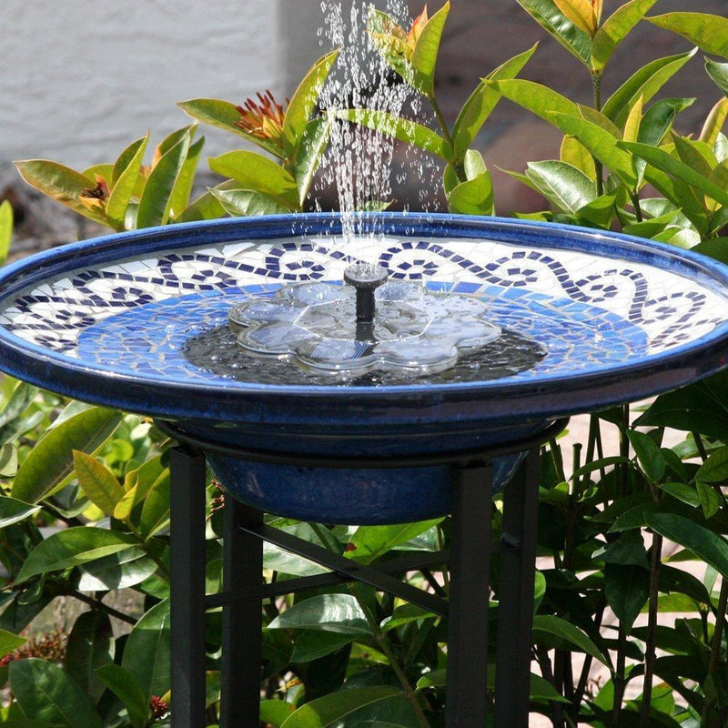 Solar Water Fountain, Outdoor Garden Decoration with Solar-Powered Pump