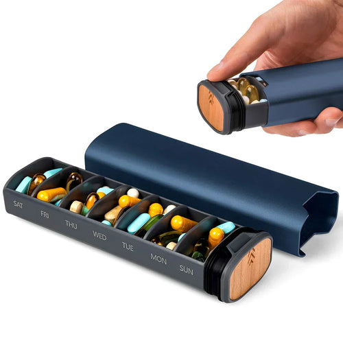 7-Day Pilledosa Safe Medicine Organizer Box for Adults