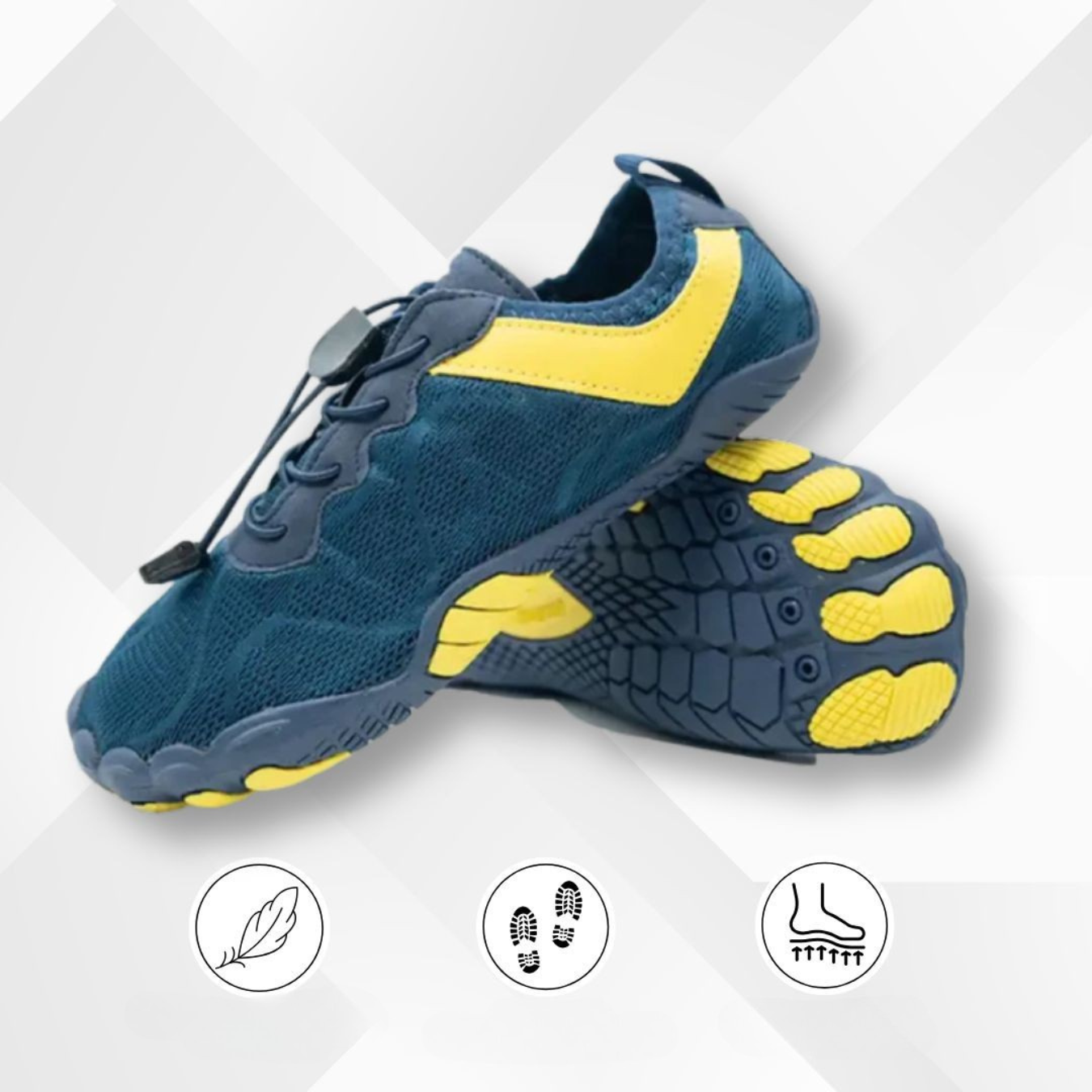 Flextrail Barefoot Shoes Waterproof Ergonomic Steps