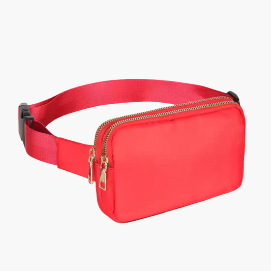 Red Waist Bag Festival Bag 2025 Trendy Waist Bags for Women