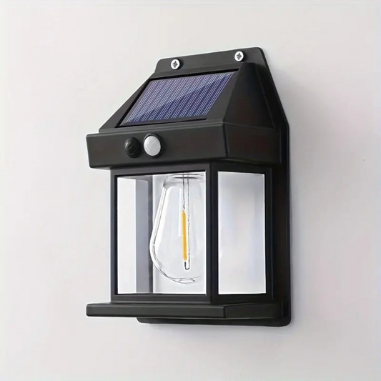 Elegant Solar Lamp For Outdoor Use Weather Resistant And
