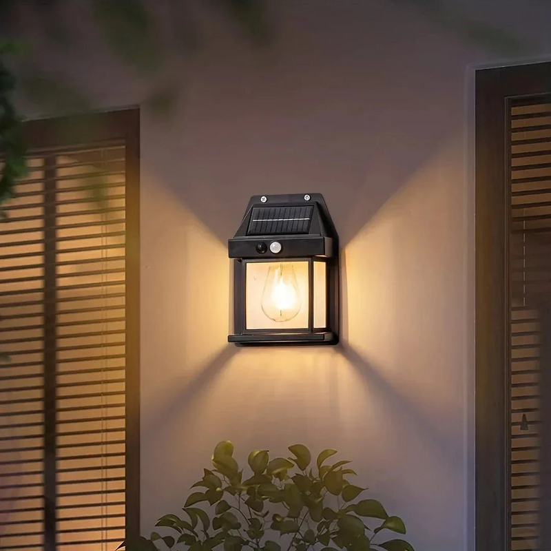 Elegant Solar Lamp For Outdoor Use Weather Resistant And