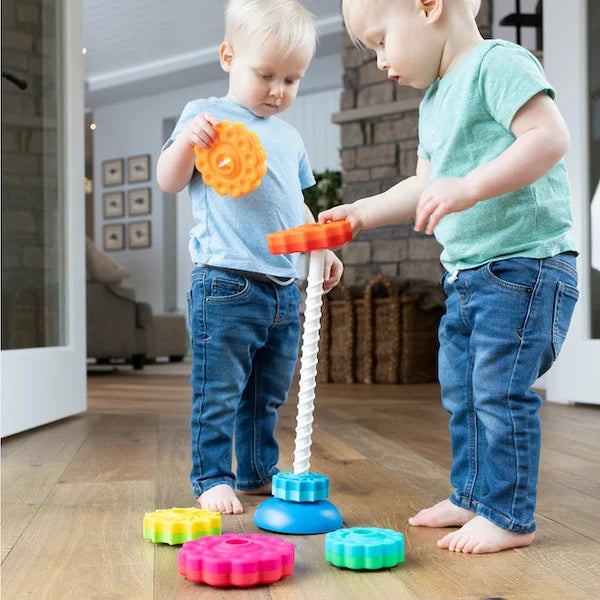 SpinAgain Stack and Spin Toy – Fun and Educational for Toddlers