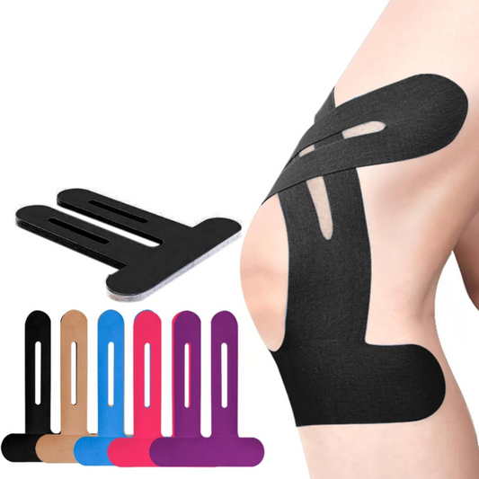 Knee Kinesiology Tape for Pain Relief Exercise