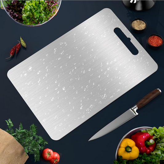 Hygienic Cutting Board In Titanium Antibacterial Durable