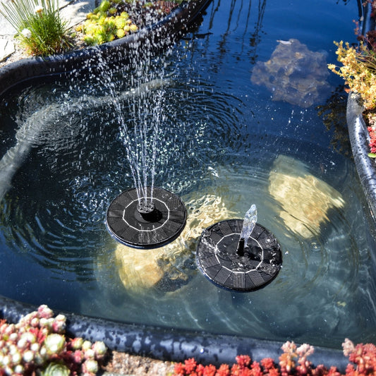 Solar-Powered Bird Bath Fountain - Automatic Water Art for Garden