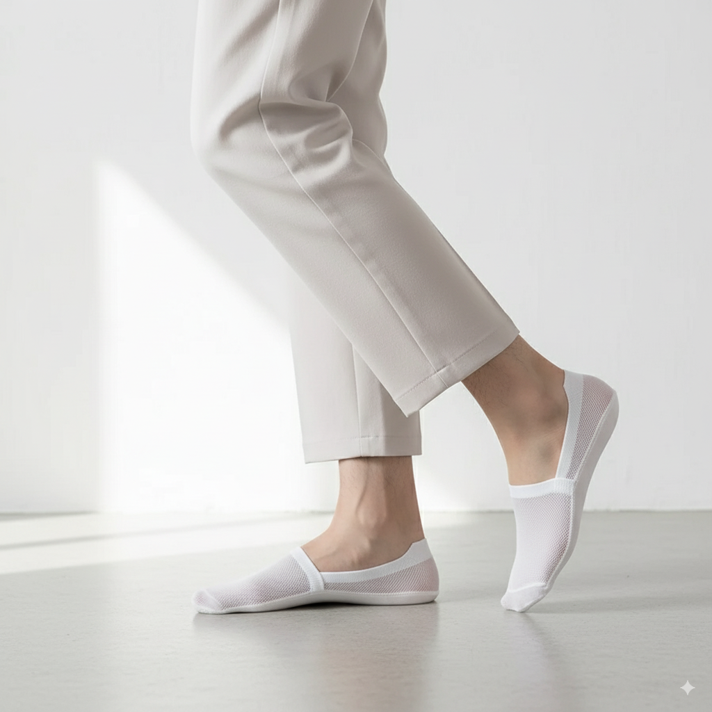 Invisible Sneaker Socks – Non-Slip, Breathable & Comfortable