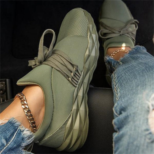 Light Sneakers for Women – Comfortable Air Cushion Slip-On Shoes