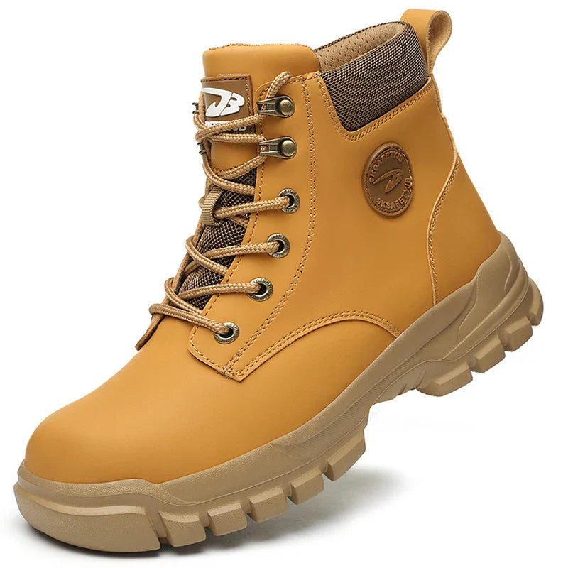 Guardsteel Steel Cap Work Shoes - Waterproof & Durable Protection