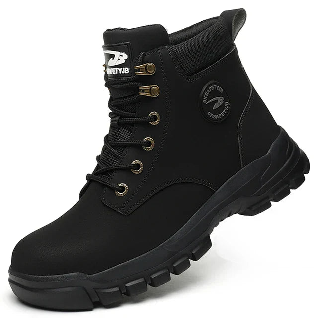 Guardsteel Steel Cap Work Shoes - Waterproof & Durable Protection