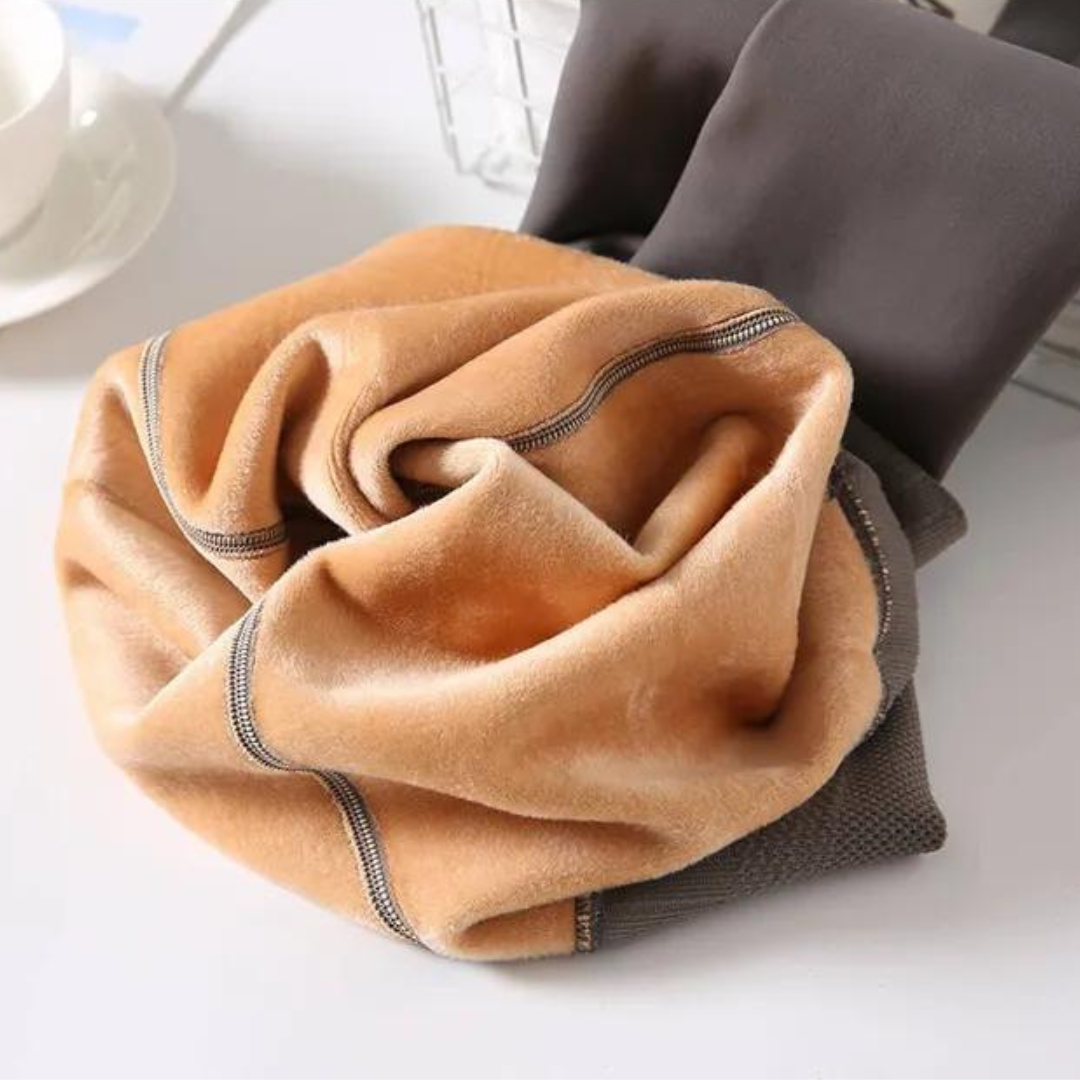 Luxurious Fleece Winter Tights – Stylish & Warm Fashion