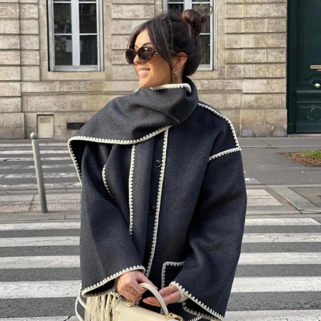 Signature Kashmir Scarf Jacket – Elegant and Cozy Decor