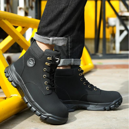Guardsteel Steel Cap Work Shoes - Waterproof & Durable Protection
